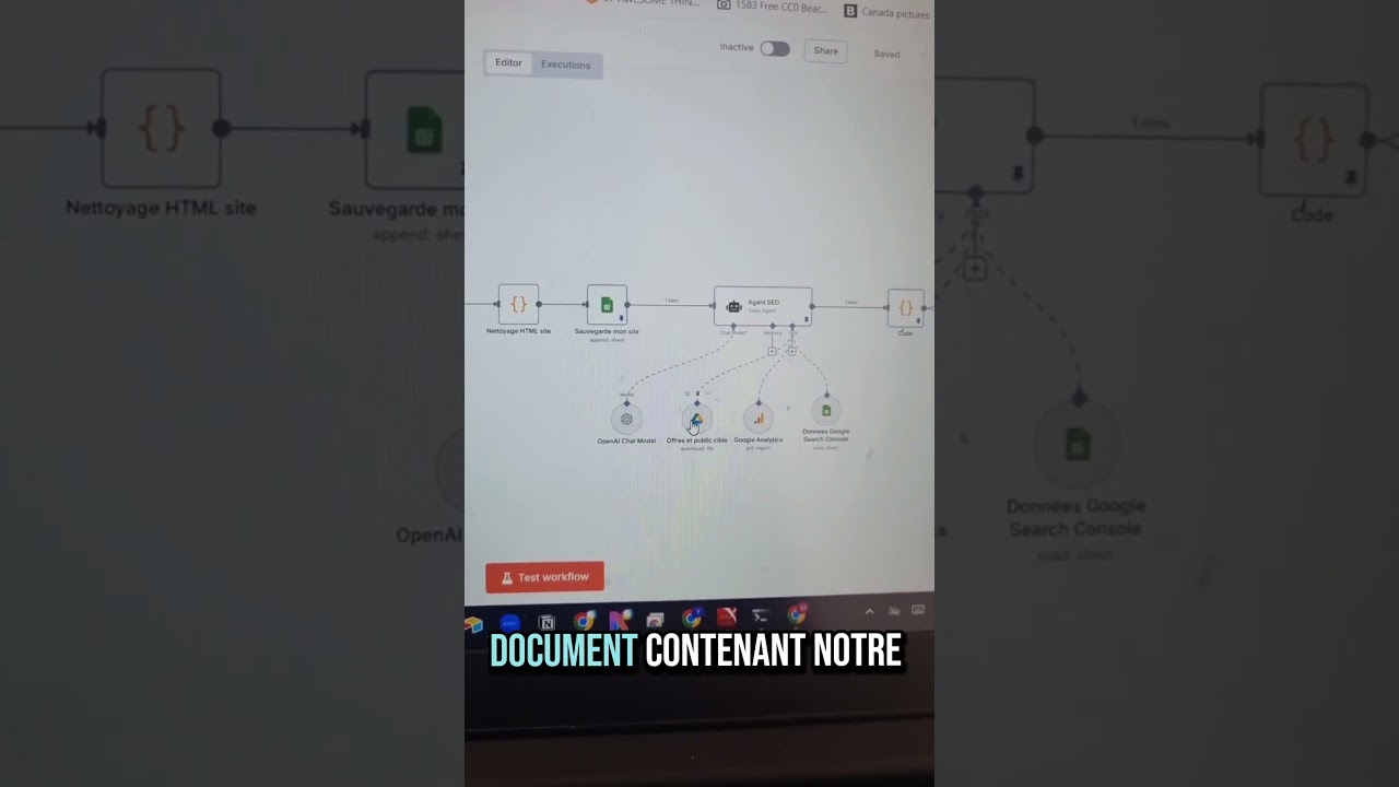 Améliorer le SEO automatiquement grâce à l’analyse des vos  concurrents avec n8n + ChatGPT !