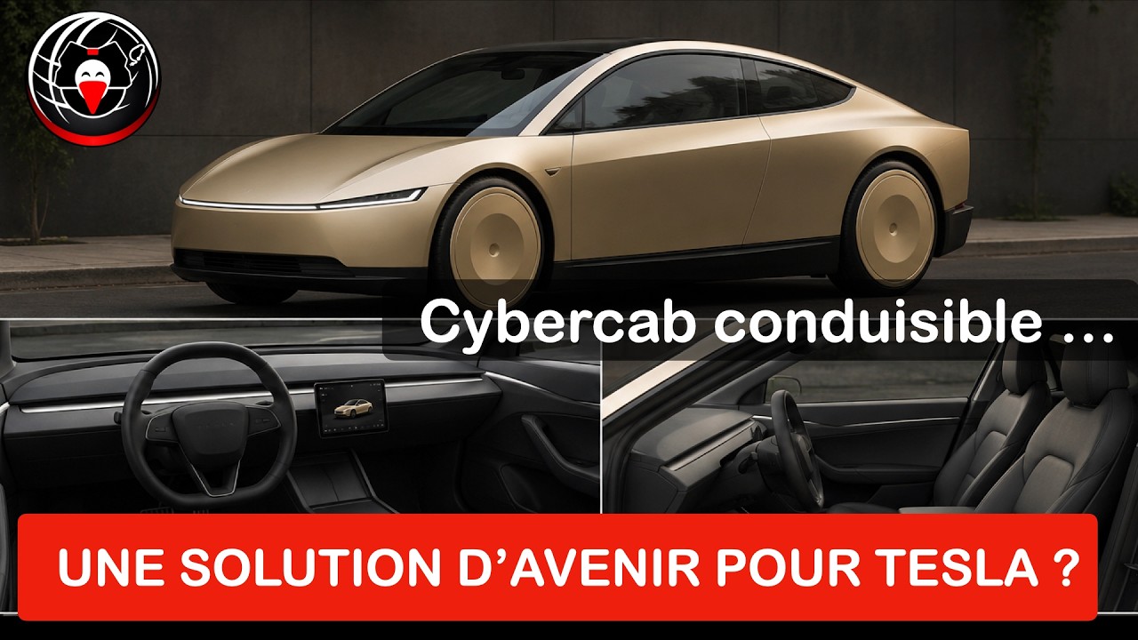 Tesla Cybercab: Et si c’était l’avenir … sans le FSD ?