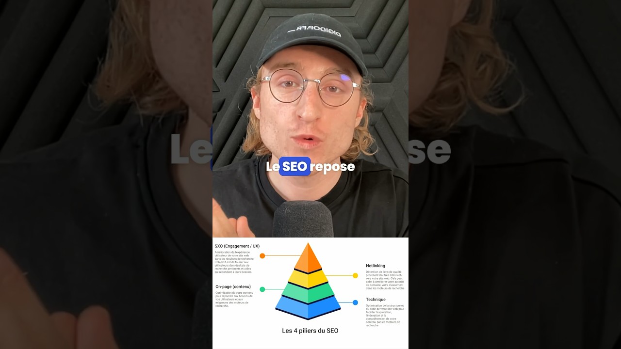 Les 4 piliers du #SEO 📈 #google #référencement