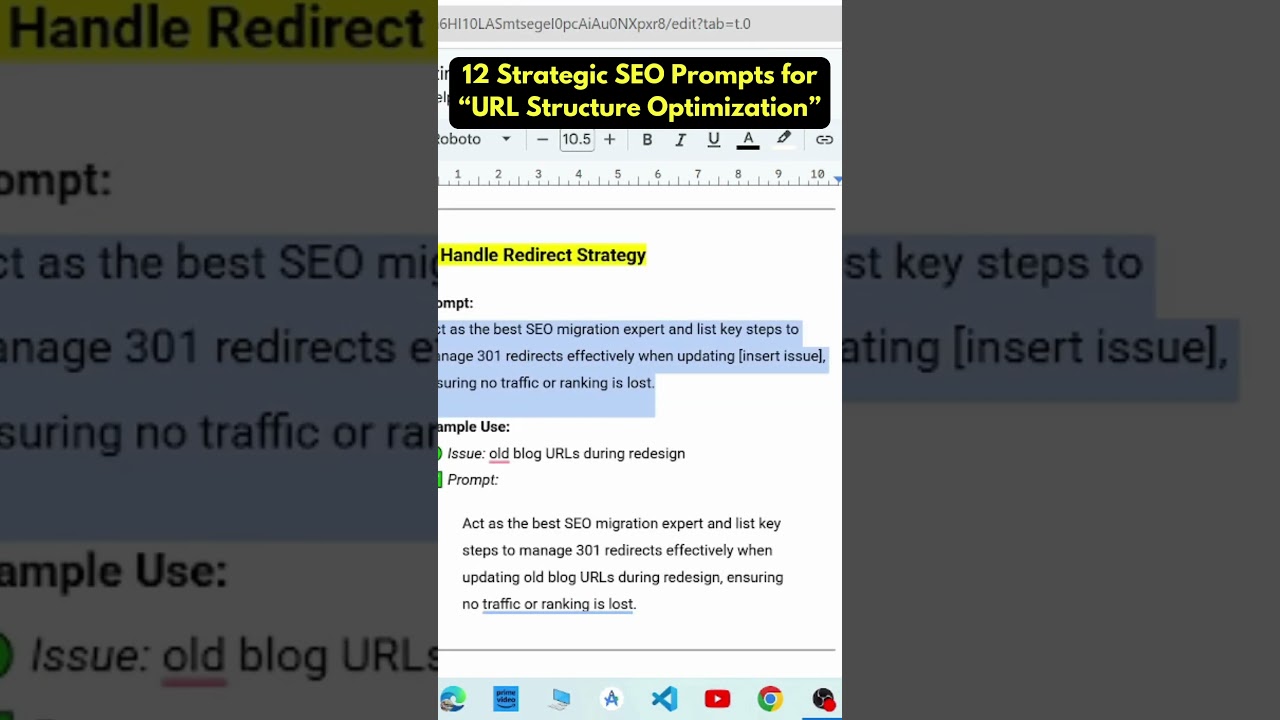12 Strategic SEO Prompts for URL Structure Optimization