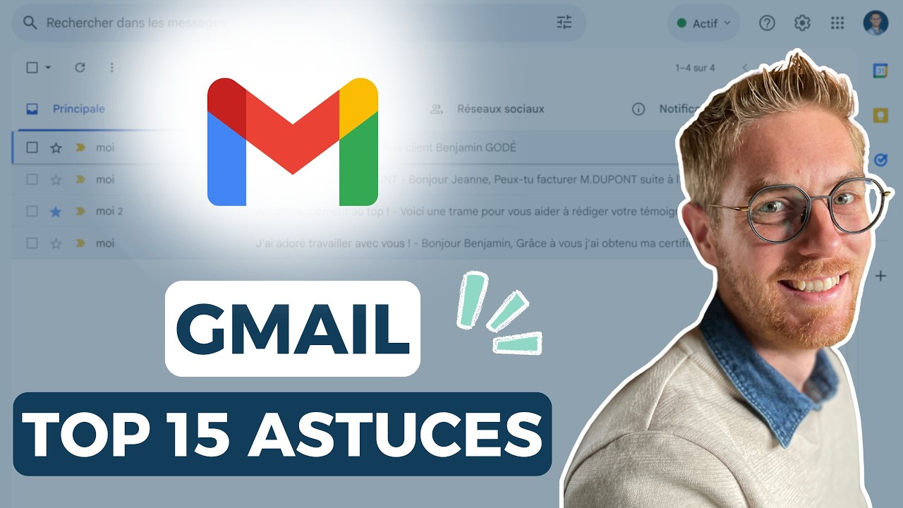 Top 15 des astuces GMAIL à connaître en 2025