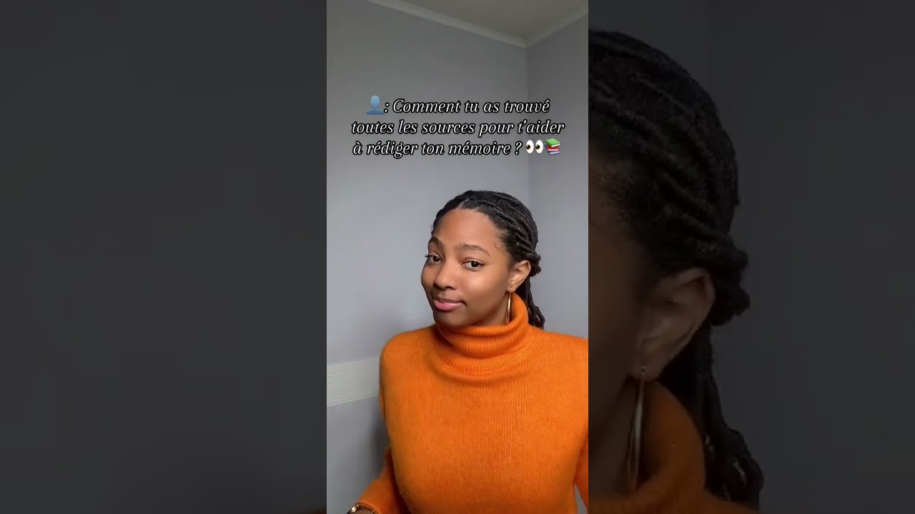 Comment tu fais pour trouver les sources de ton mémoire ? 👀🤖