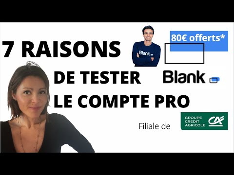 🚀BLANK : 80€ offerts + 3 mois GRATUITS + ...