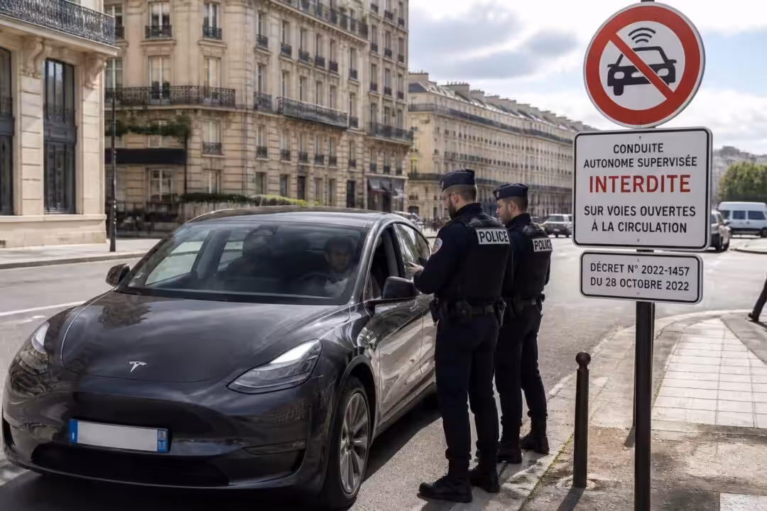 découvrez pourquoi la france interdit le système de conduite autonome supervisée de tesla et quelles sont les conséquences pour les conducteurs et l'industrie automobile.